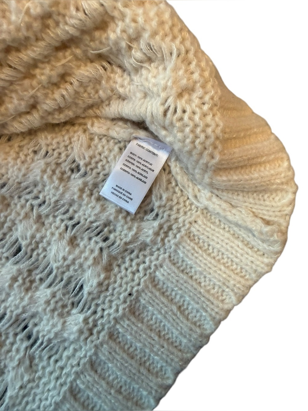 Anthropologie Embellished Cable-Knit Cardigan Sweater - Picture 9 of 13
